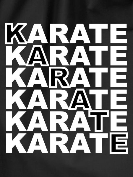 Karate lettering - sport