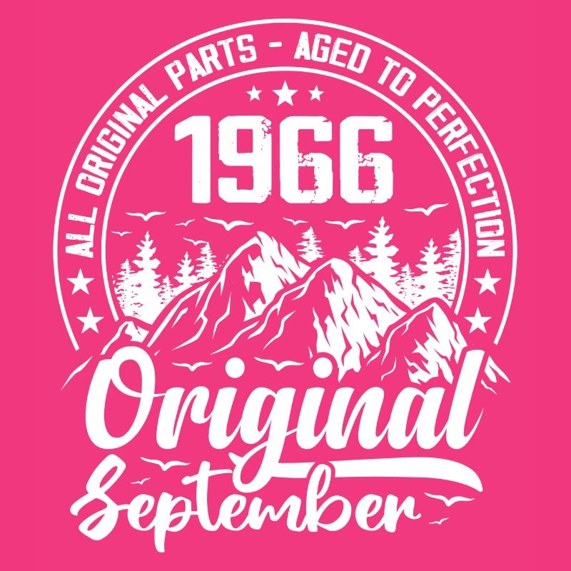 September 1966 Original:58 Years Birthday Gift