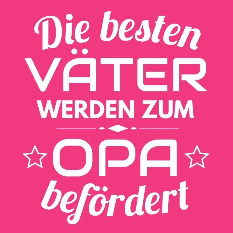 Bester Opa - Zum Opa befördert