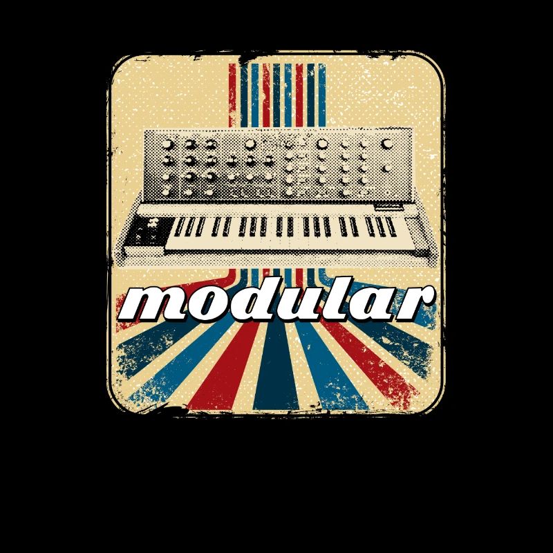 Synthétiseur Retro ADSR Analog Modular Techno