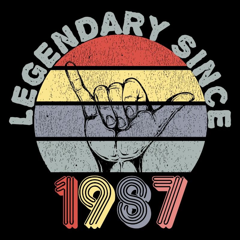 1987 | Vintage Legendary since 1987 Anniversary