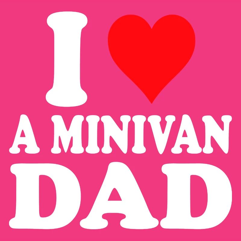 Le style de vie de Minivan Dad Papa conduit Minivan Daddy