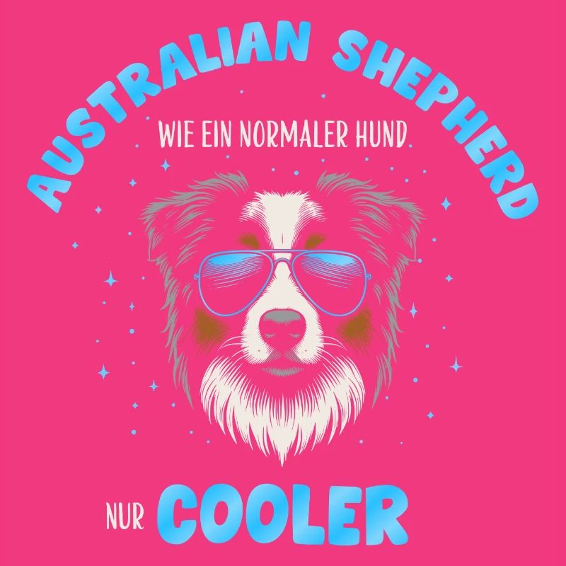 Aussie - wie ein normaler Hund nur cooler türkis