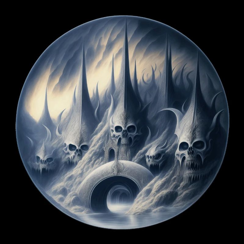 Ghost mountain with monstrosity