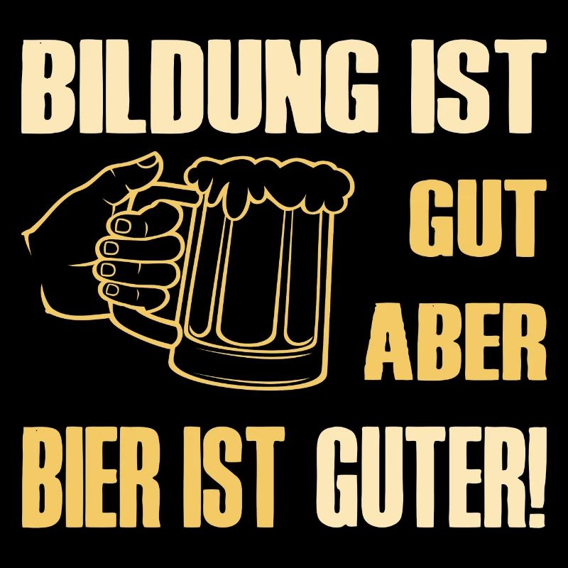 L’éducation c’est bien, mais la bière c’est bien, l’éducation la bière
