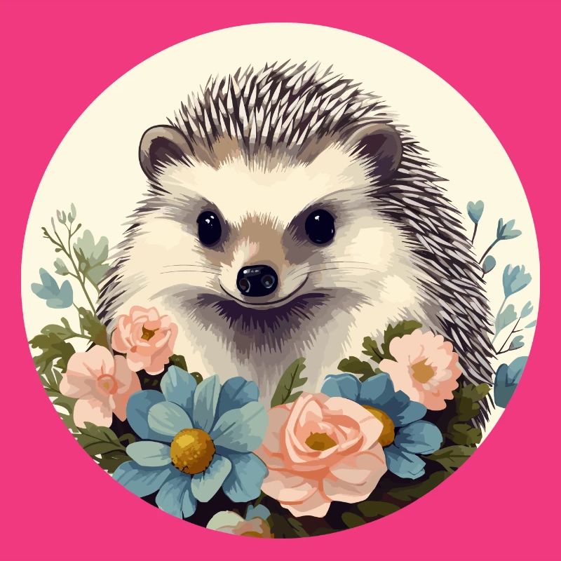 Hérisson mignon
