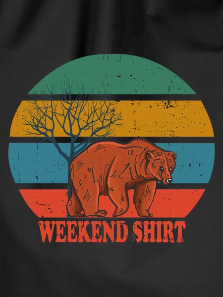 Retro Bear Weekend Shirt