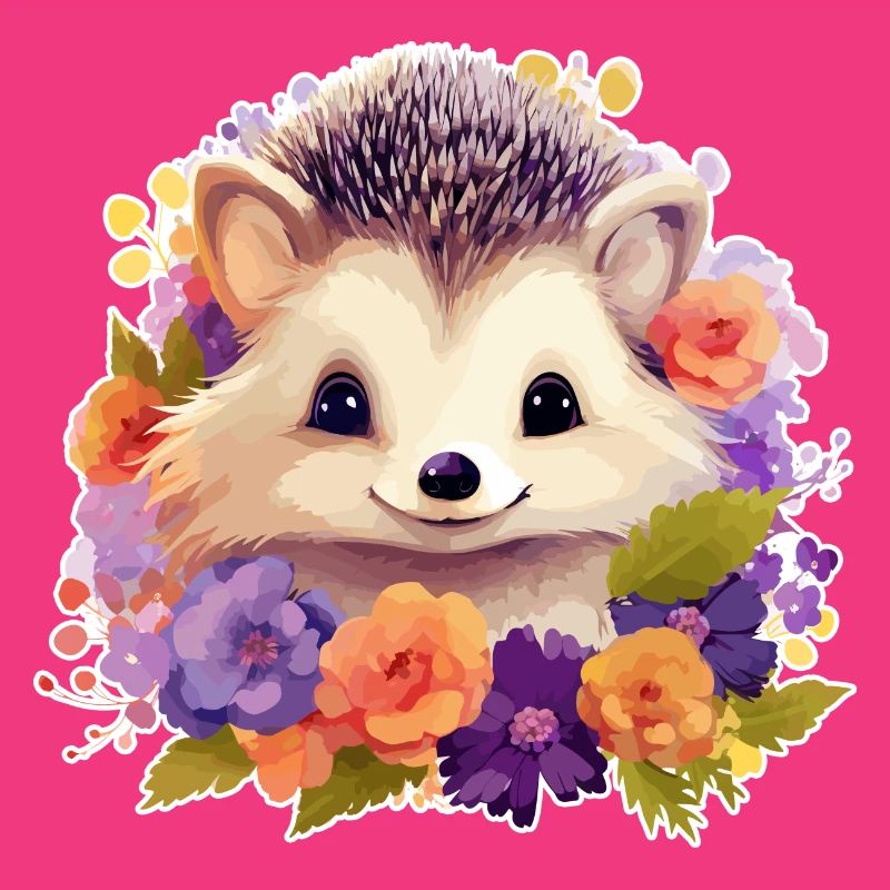 Hérisson mignon