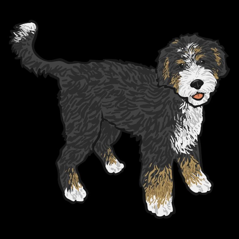 Bernedoodle Dog Gift