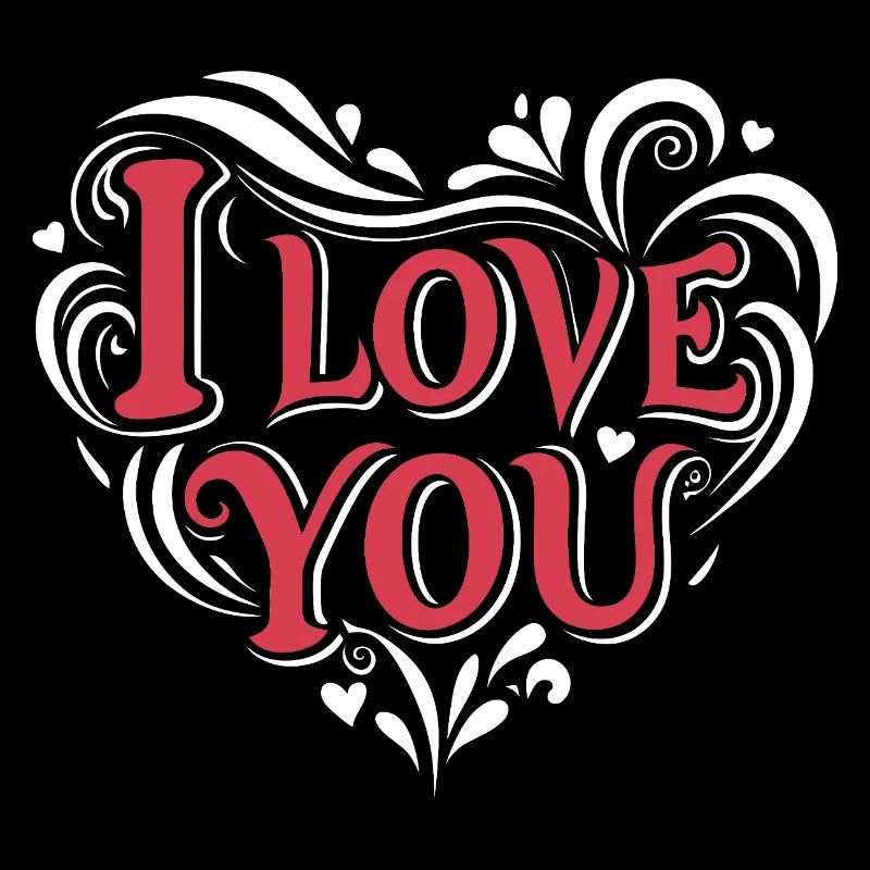 Je t’aime - Saint-Valentin - Amour - Cadeau