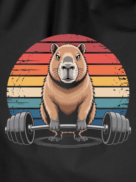 Capybara Weightlifting
