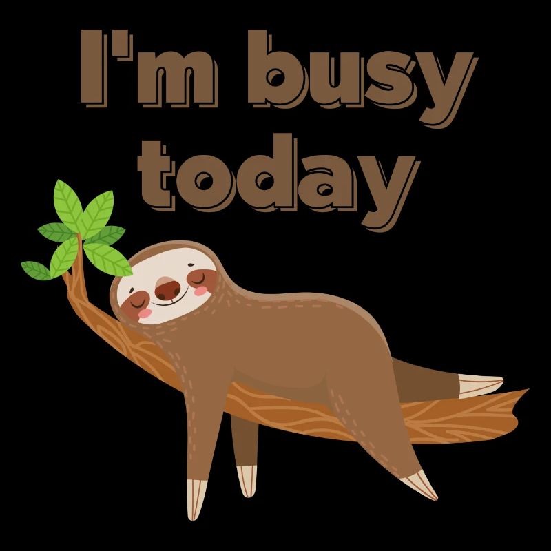 I'm busy today