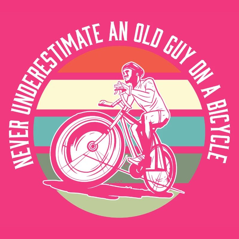 Never Underestimate An Old Guy on a Bicycle