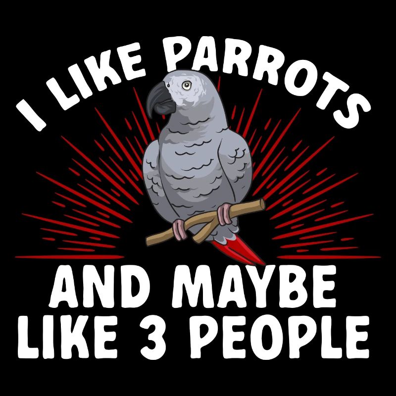 Graupapagei African Grey Parrot Papagei