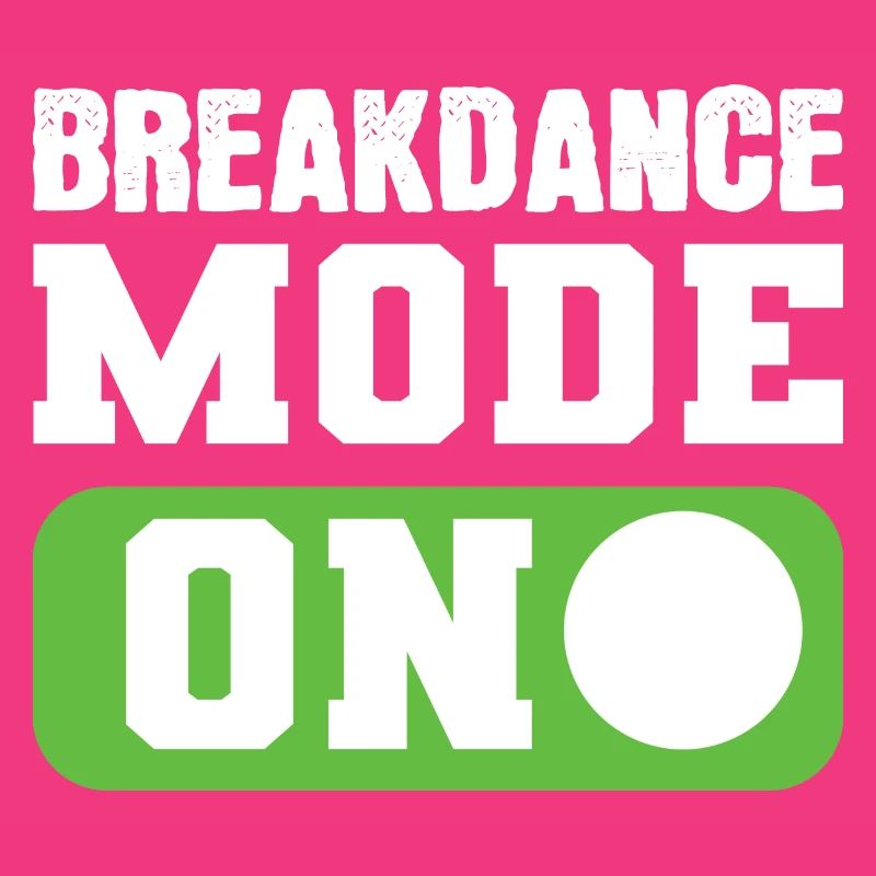 Breakdance -Modus eingeschaltet Künstler Gift