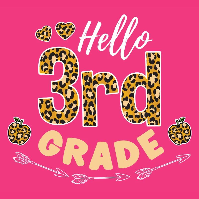 Hello 3rd Grade Leopard-Lehrer