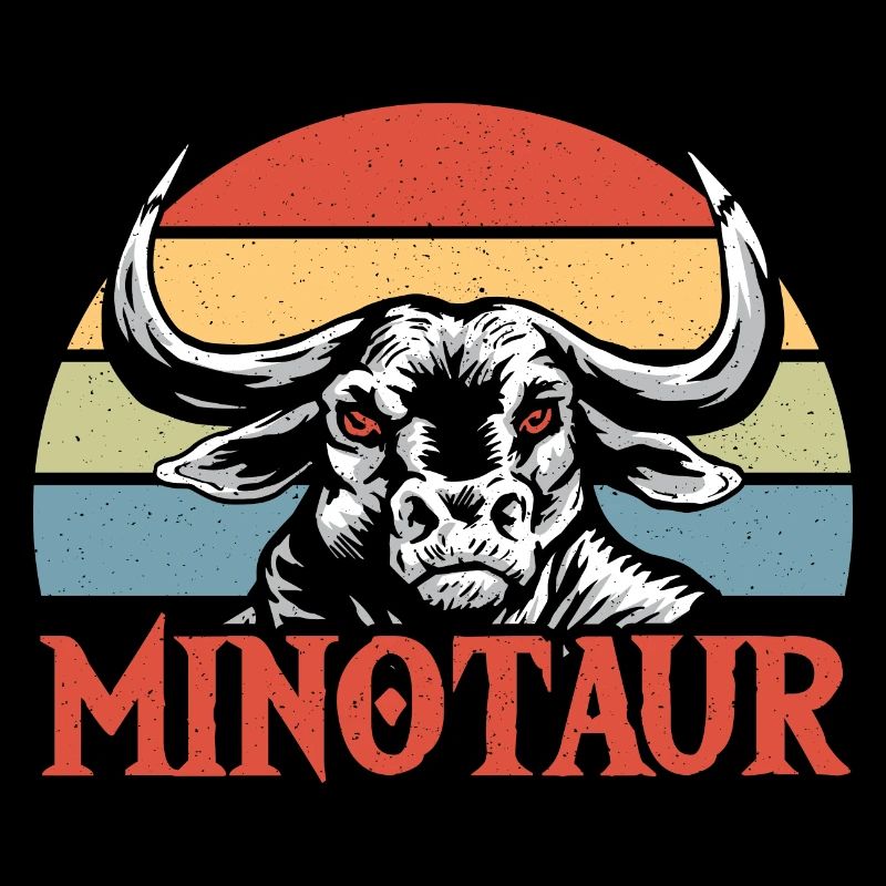 Halbbull-Minotaurus-Geschenk