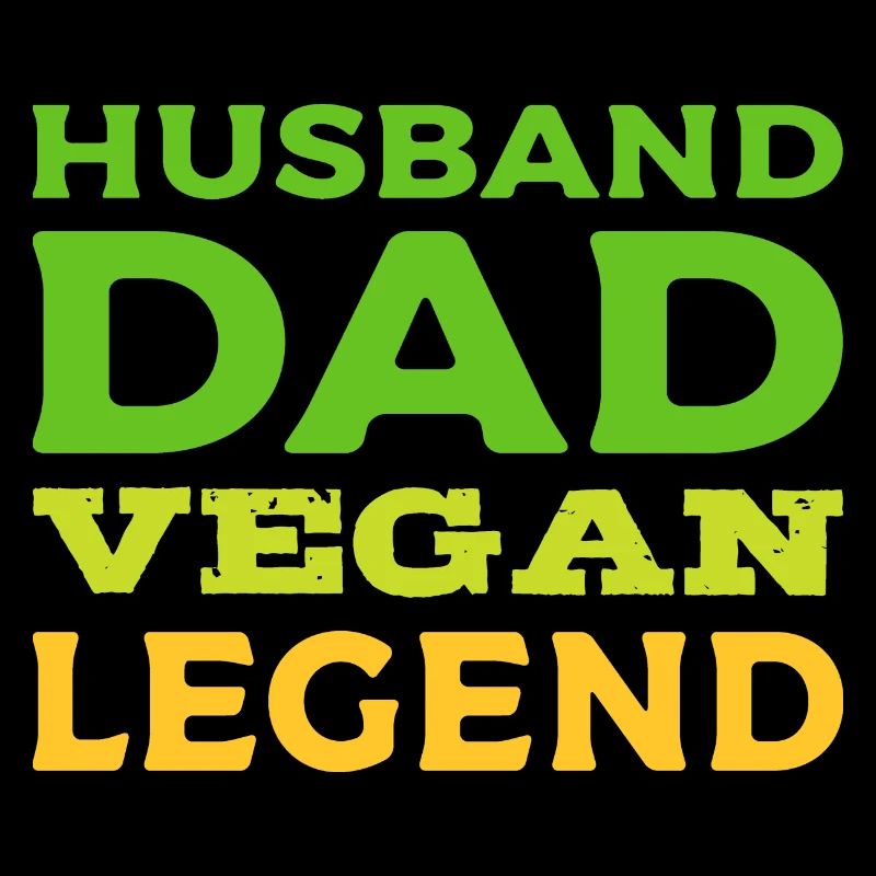 Ehemann Dad Vegan Liebender Ehemann Geschenk