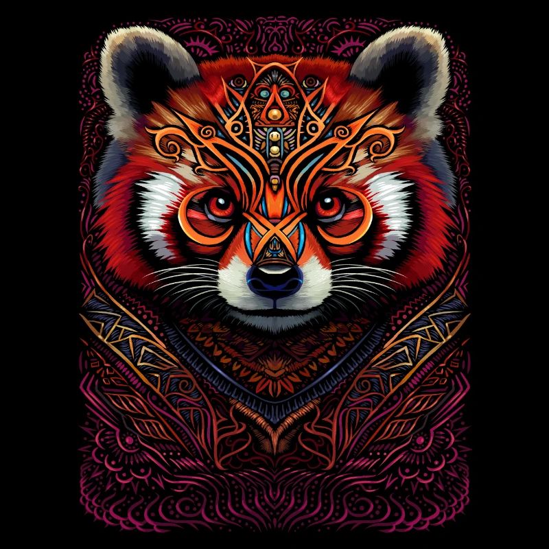 Indian tribal red panda