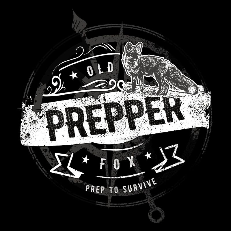 Old Prepper Fox Preparation is All Gift