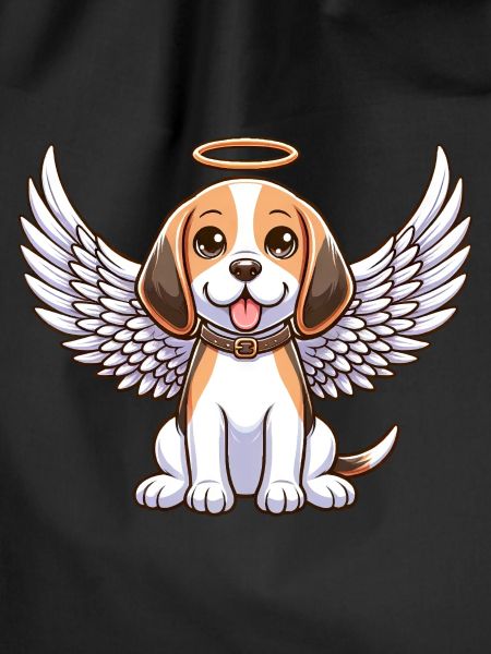 Beagle Angel Celestial Wings