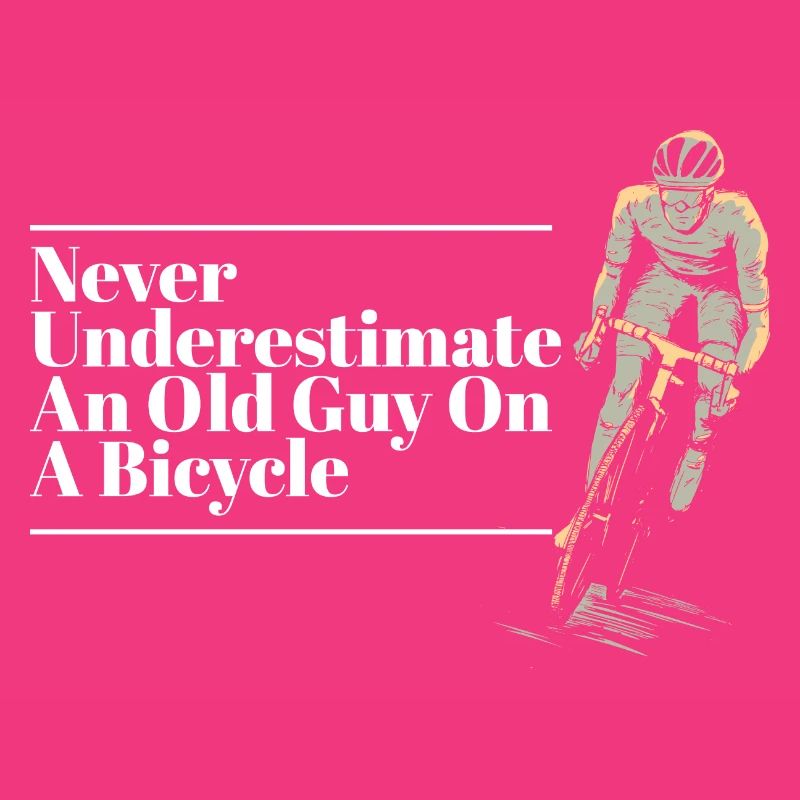 Never Underestimate An Old Guy on a Bicycle