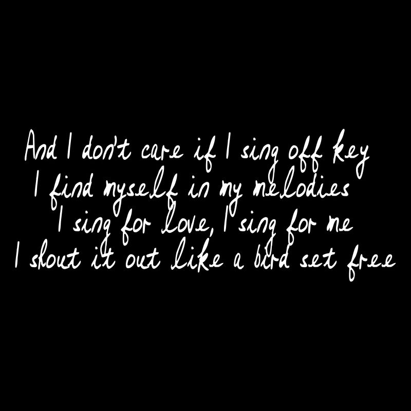 Paroles de SIA: Bird Set Free