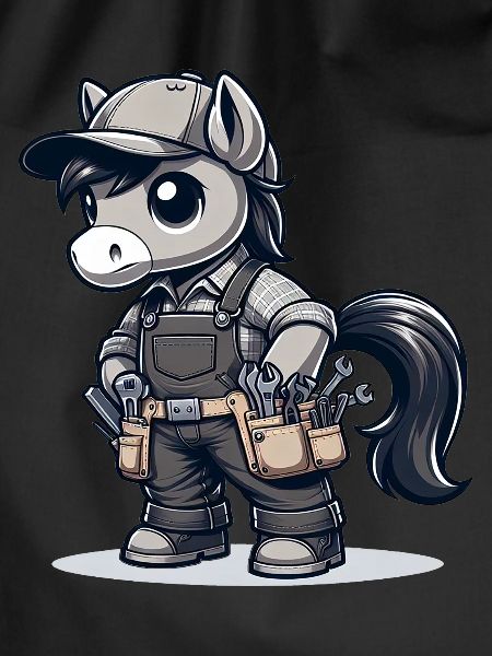 Cute Horse Craftsman