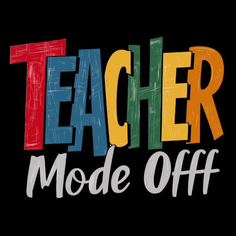 Lustiger Lehrer Mode Off im Ruhestand