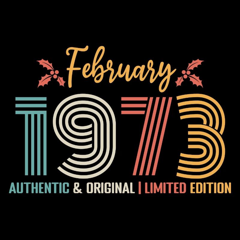 Februar 1973 Geburtstag Februar 1973 Retro