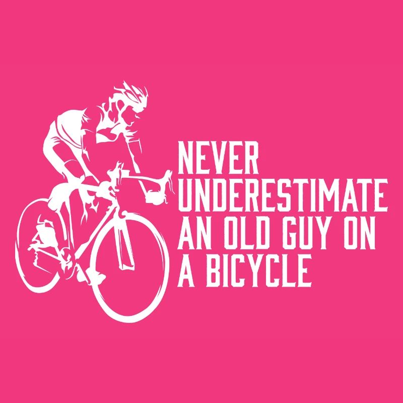 Never Underestimate An Old Guy on a Bicycle