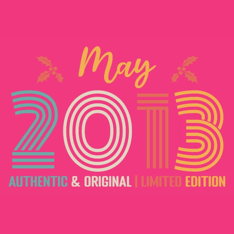 May 2013 Anniversary May 2013 Retro