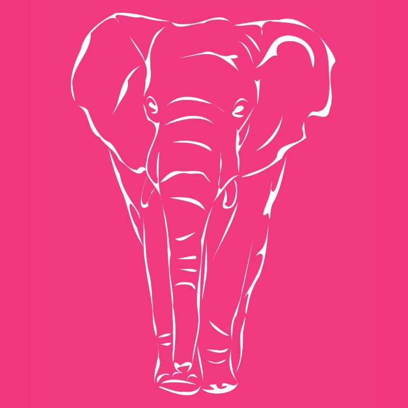 Elephant white