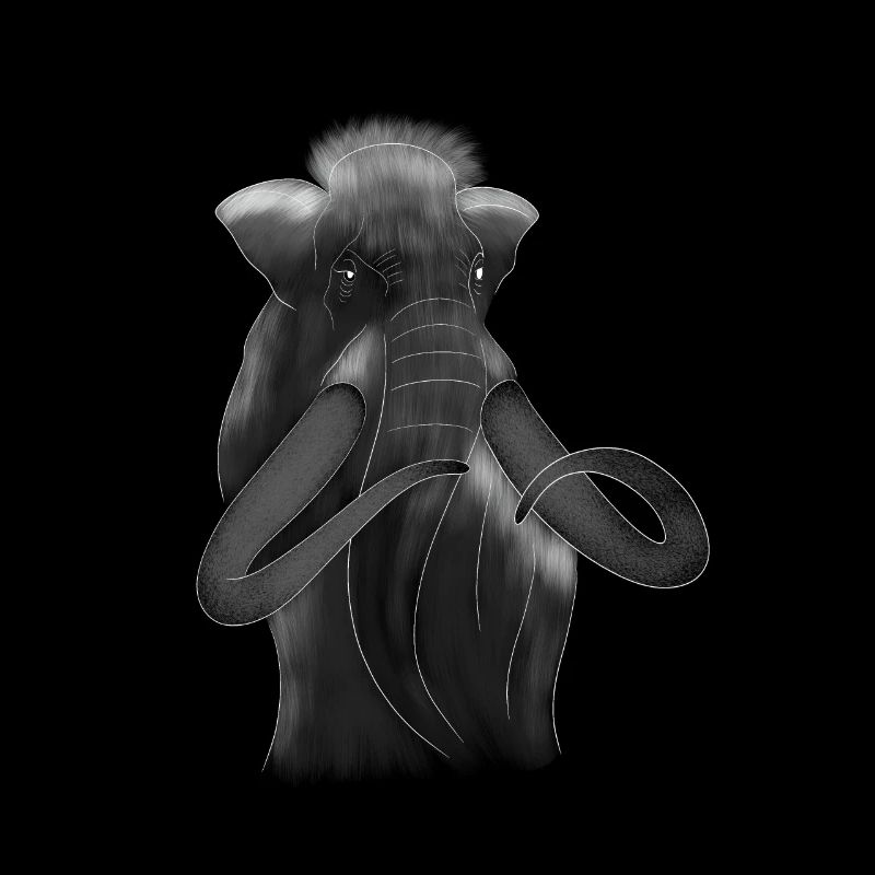 Mammut Eiszeit Elefant Steinzeit Geschenkidee Tier