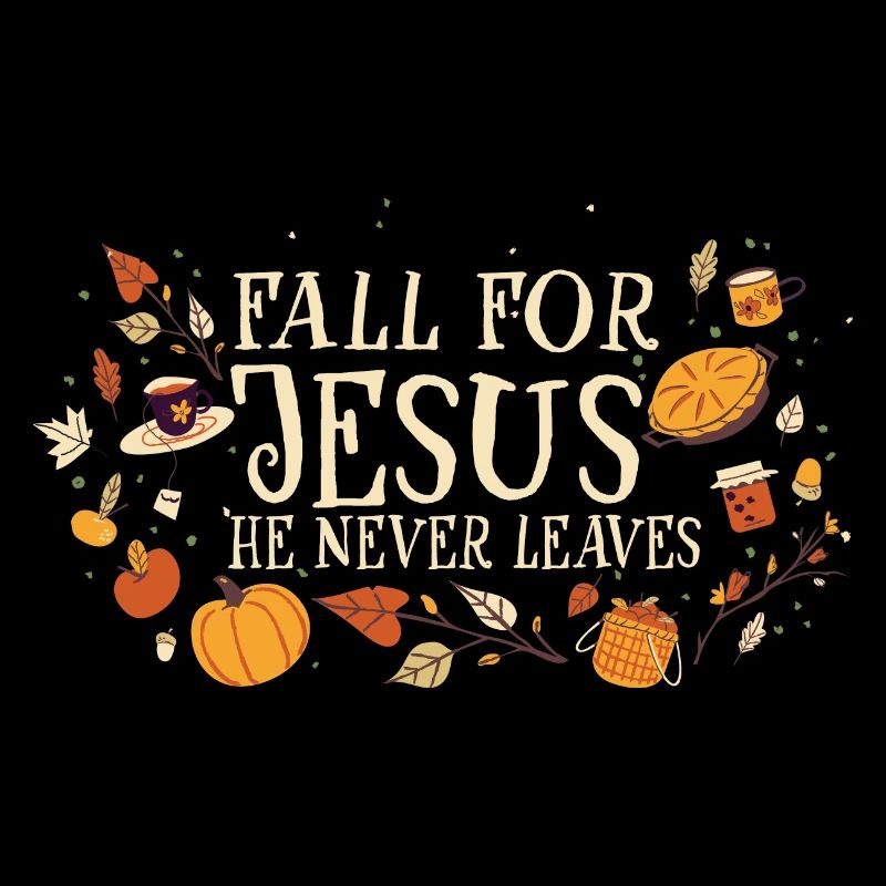 Religious Christian Believer Fall for Jesus Love