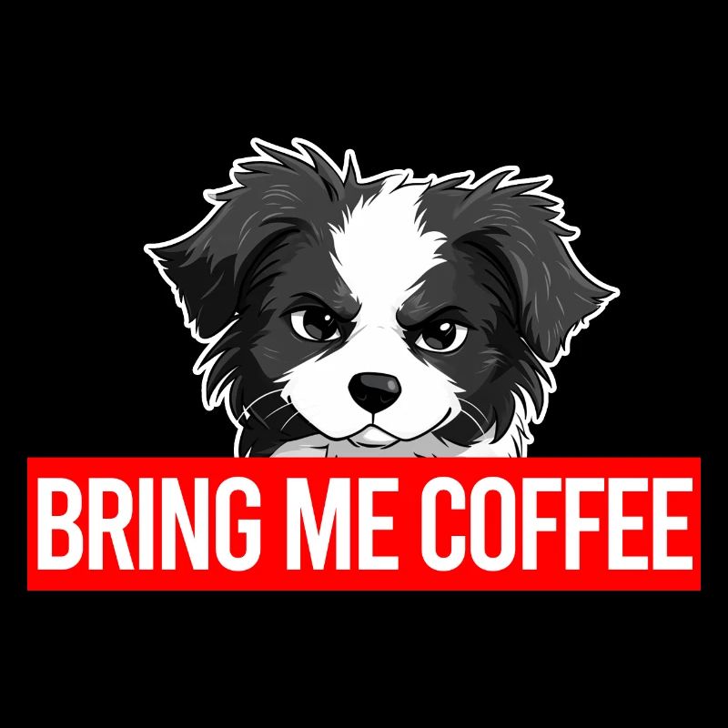 Angry Collie - Bring me coffee