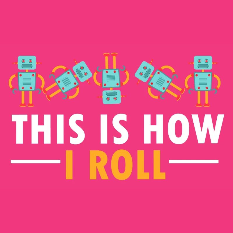 Construire un robot drôle c’est comme ça que je roule Droid Builder