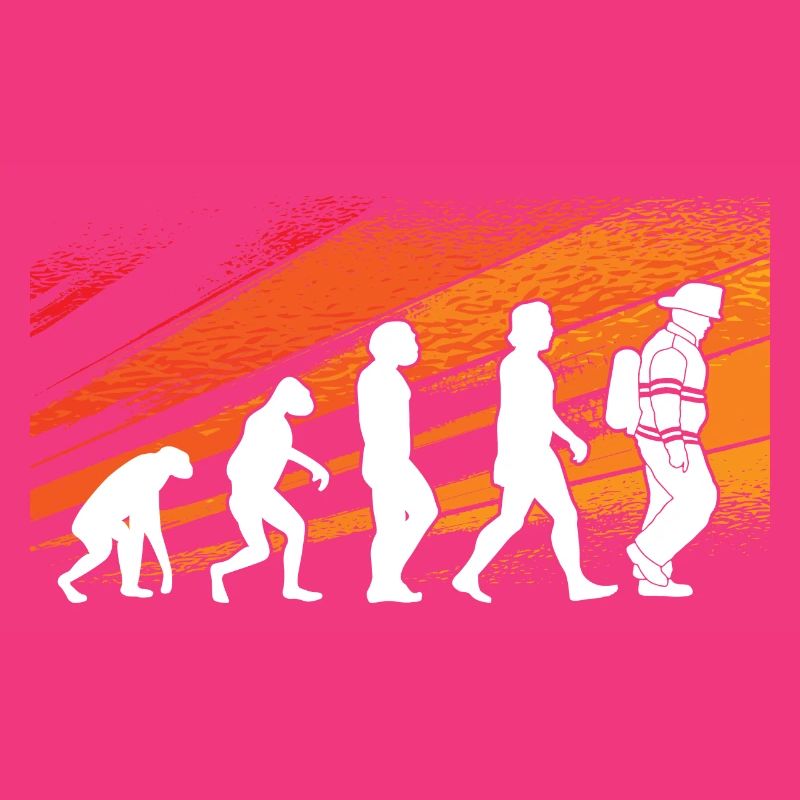 Evolution Firefighter Retro Firefighter Profession