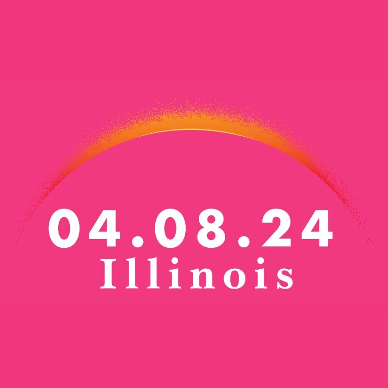 Total Solar Eclipse Path of Totality Illinois