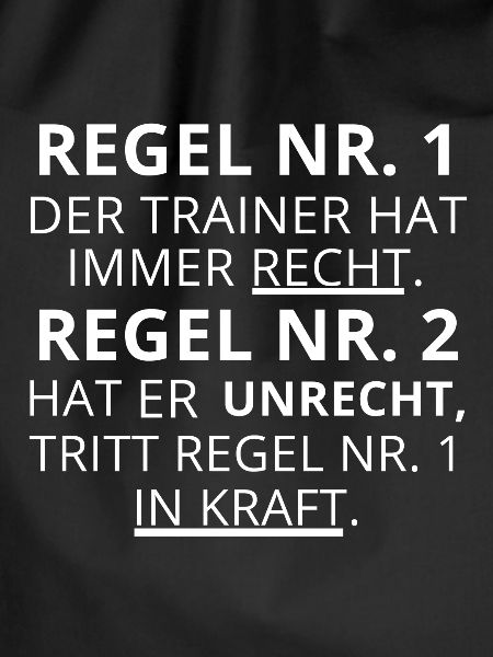 Trainer Lustig Geschenk