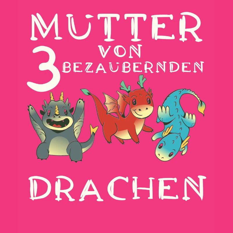 Frau Mutter Drachen