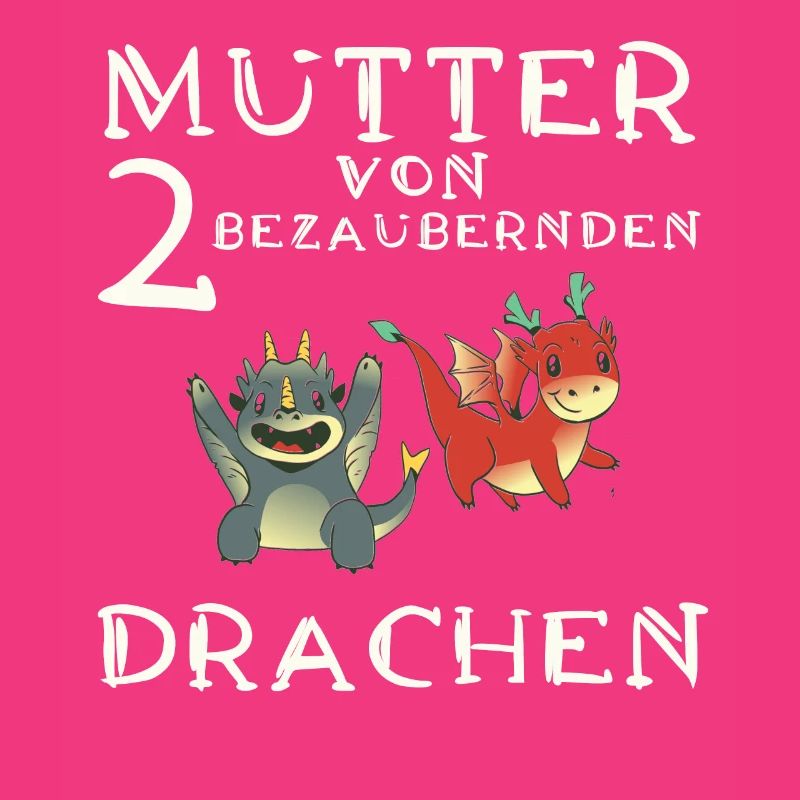 Frau Mutter Drachen