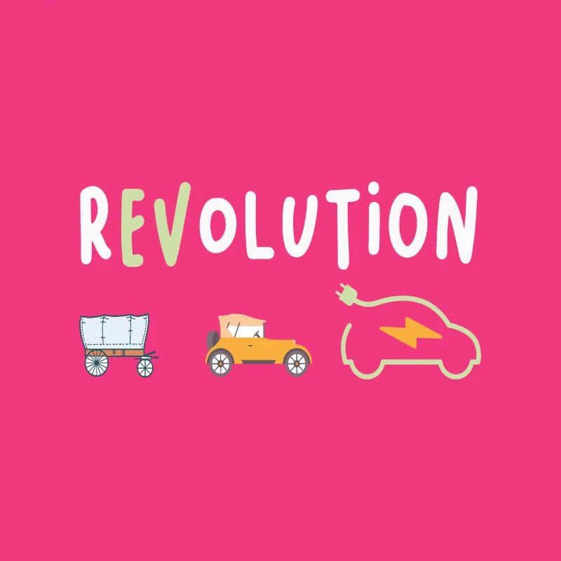 Révolution Électrique Électrique Voiture Électrique eauto