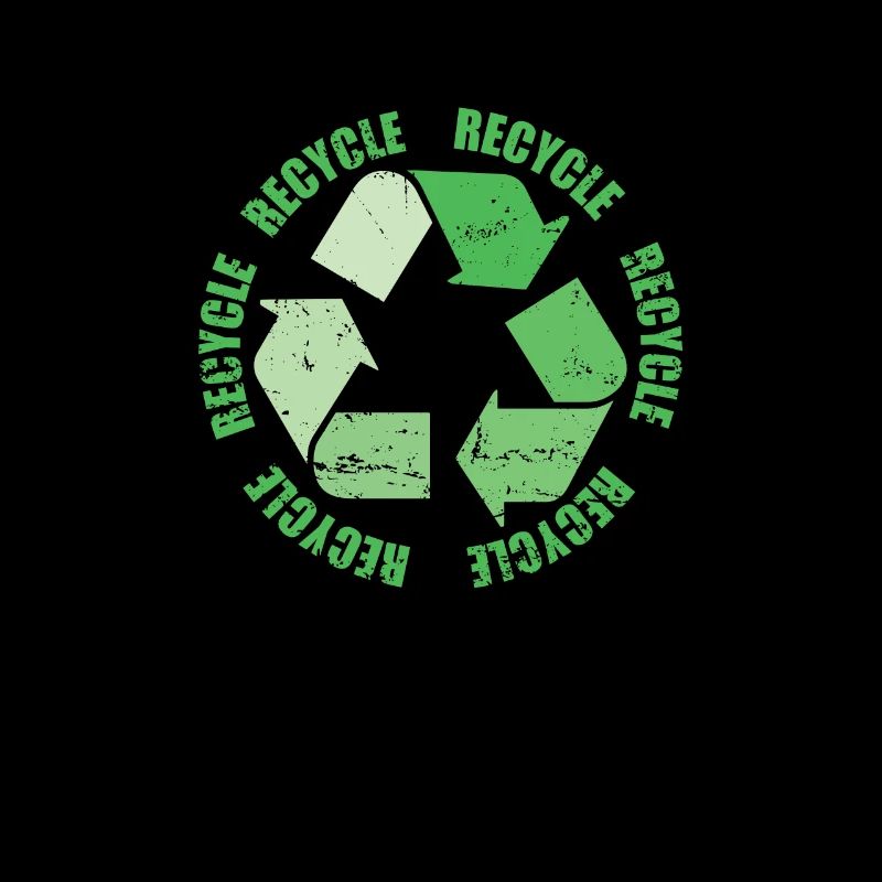 Recycle for a green environment Environmental protection
