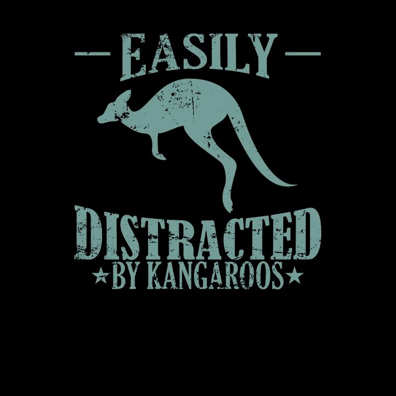 Easily Distracted by Kangaroos Australia