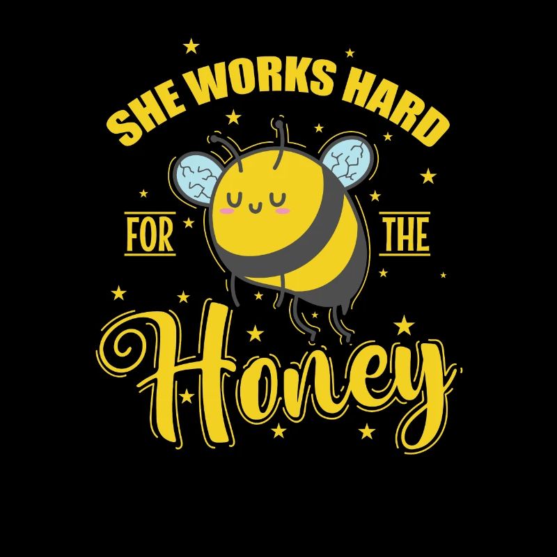 She working hard for the Honey Bienen