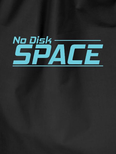No Disk Space Retrospeichermodul