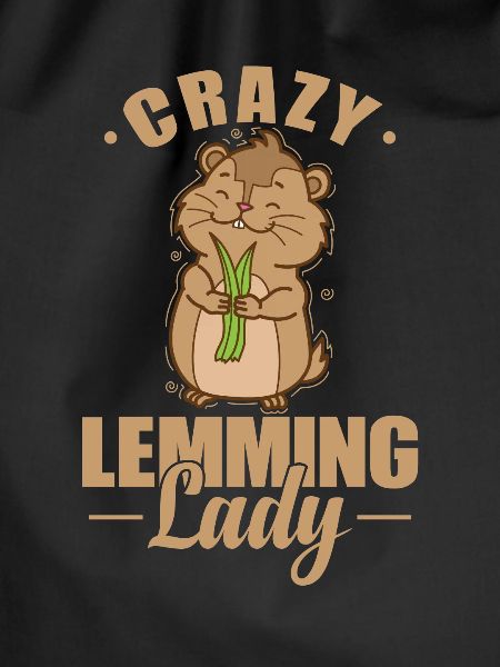Crazy Lemming Lady Rodent