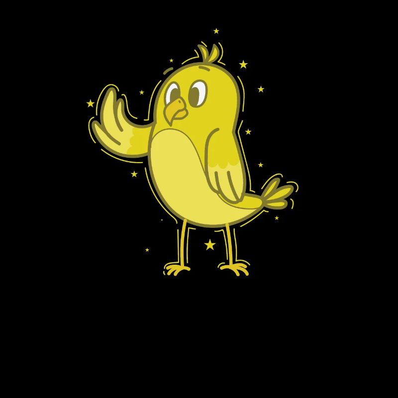 Canary waving