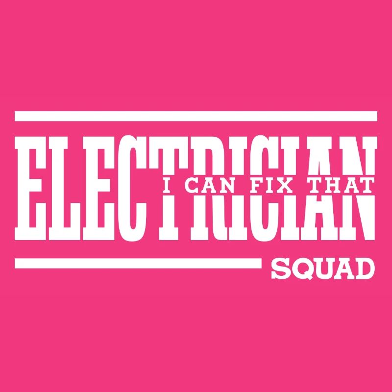 Electrician Squad Voltage Circuits Electro Worker